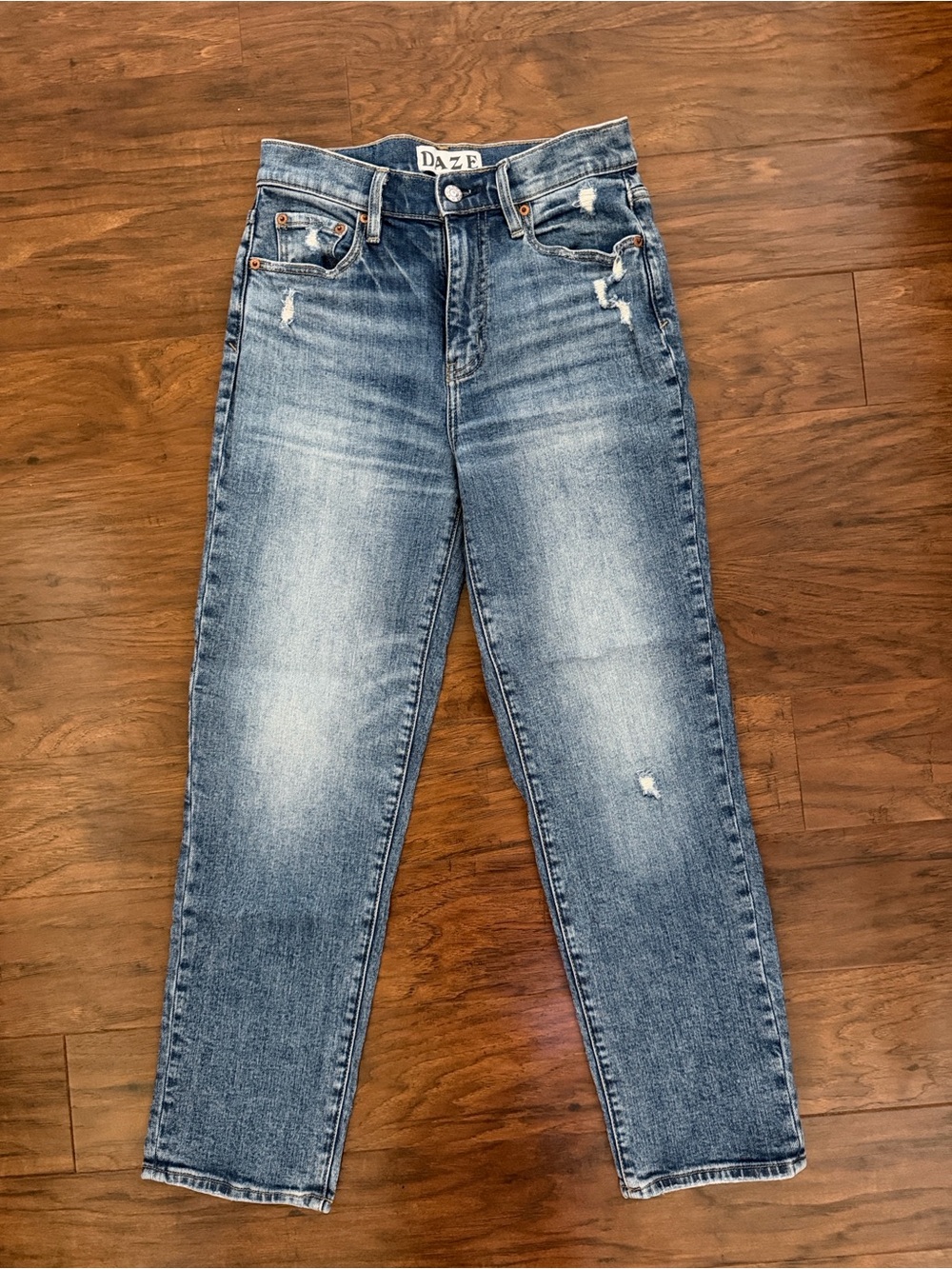 DAZE DENIM HIGH-RISE TOTALLY BUGGIN JEANS